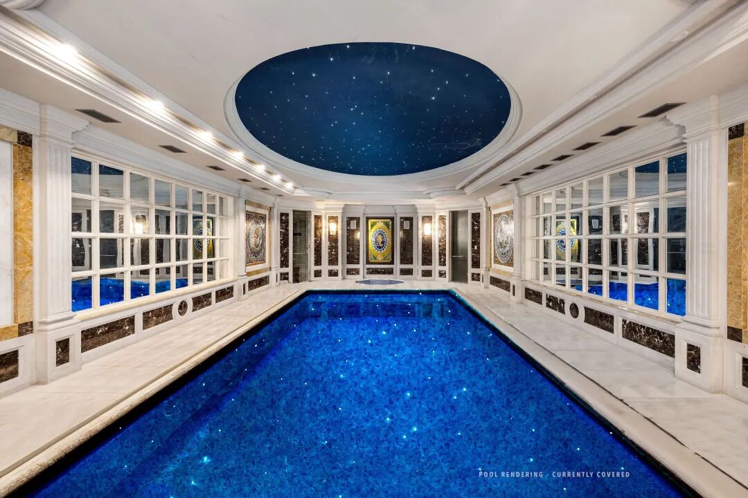多伦多顶级法式庄园：16间浴室的艺术殿堂，奢享西斯廷穹顶下的玫瑰人生-41