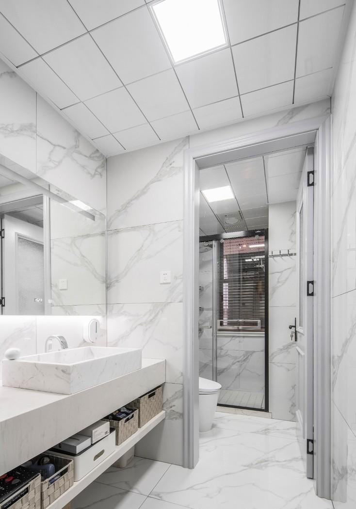 上海谷辰设计丨平层丨【阳光盒子】清爽美式里的优雅慢生活-42