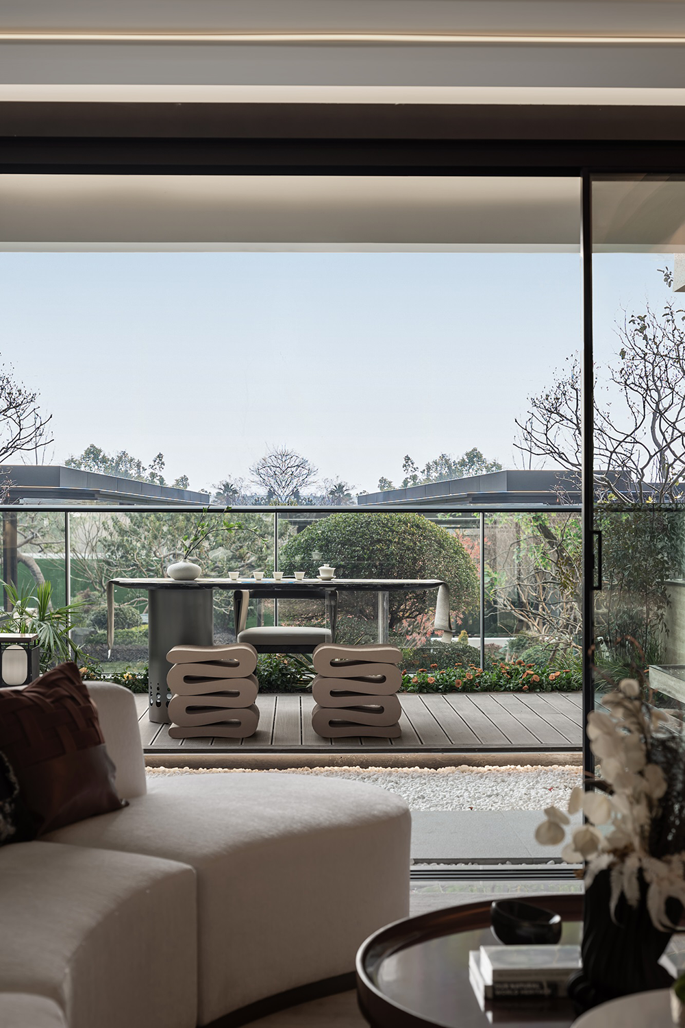 孝感九烨鼎观如院小区大堂,样板间丨中国孝感丨太谷形上-21