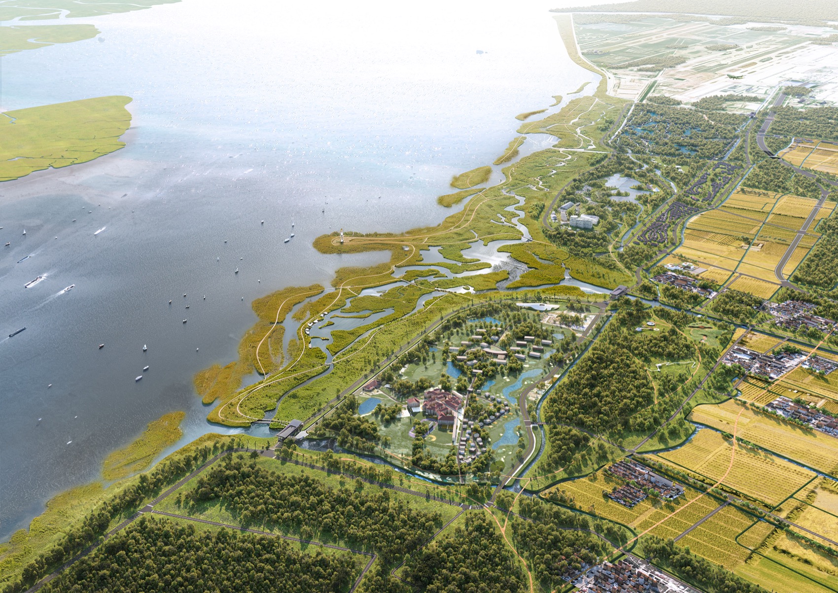 上海“V”型海岸带生态空间规划设计丨中国上海丨WEi Studio,清华建筑设计院,上海市政工程设计总院-41