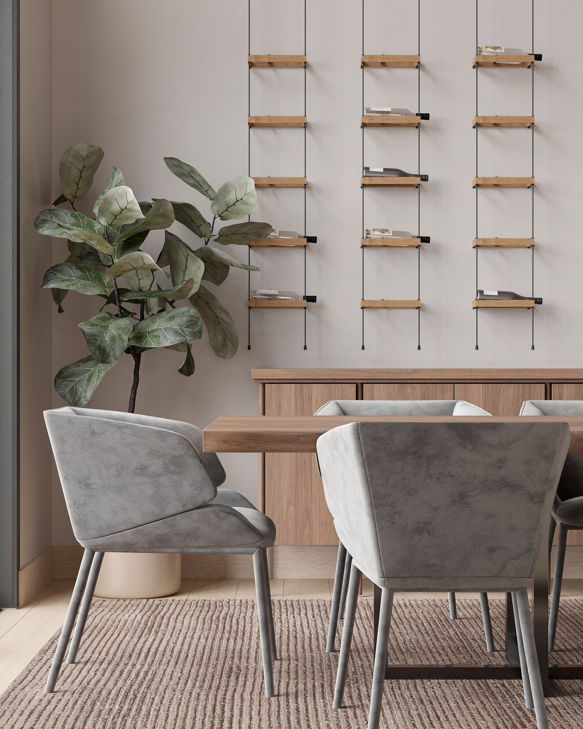 Open Kitchen and Dining Space-5