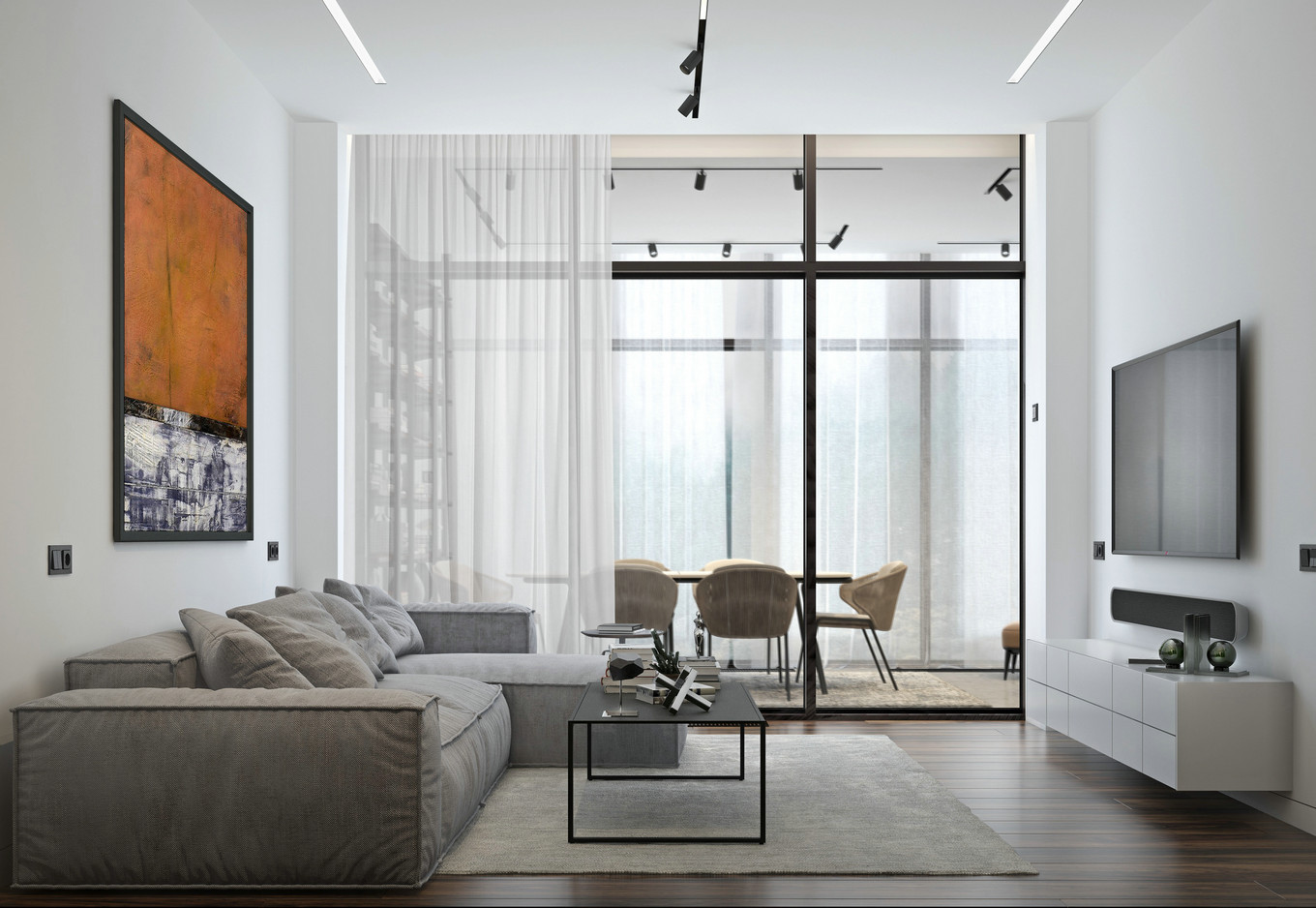 现代简约风，艺术气息满溢-2