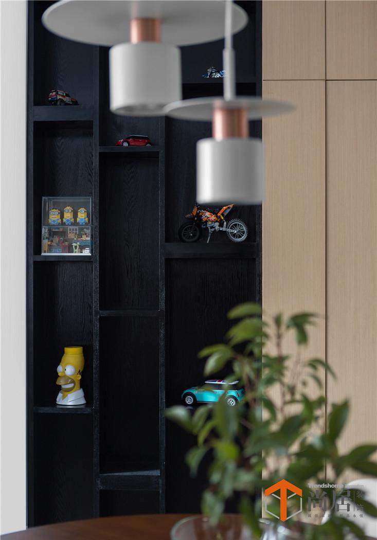 南京尚居装饰设计丨平层丨紫金华府现代风格，极简清爽解油腻！-9