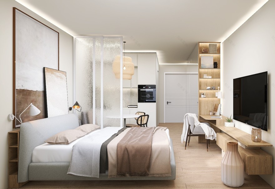 25平温馨二人“家庭小窝”室内设计-28