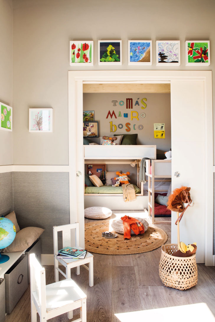 巴塞罗那温暖儿童友好小家-10