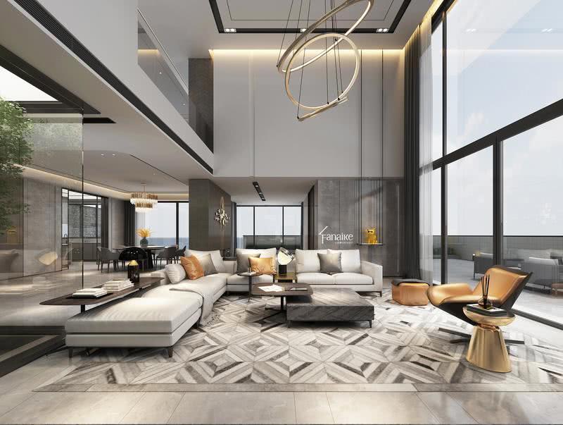 H 空间 · 1100m² 极简别墅丨H 空间全案设计公司-19