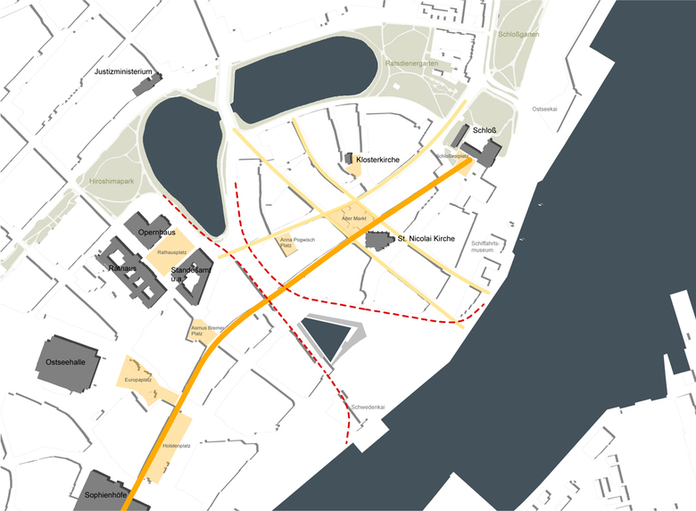 bgmr Landschaftsarchitekten丨Umgestaltung Holstenbrücke, Kleiner Kiel Kanal丨德国-2