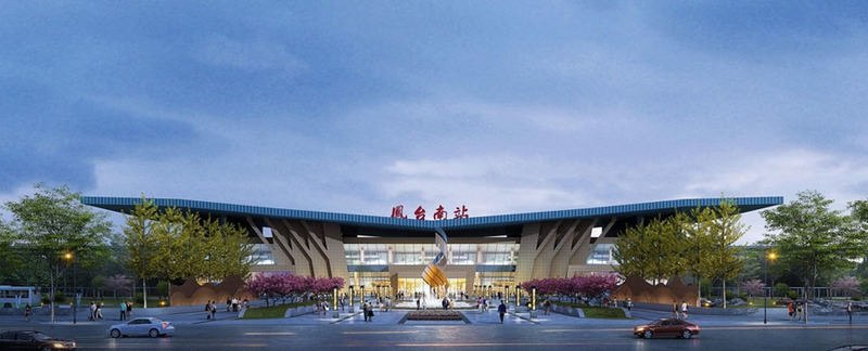 车站设计案例效果图2-4