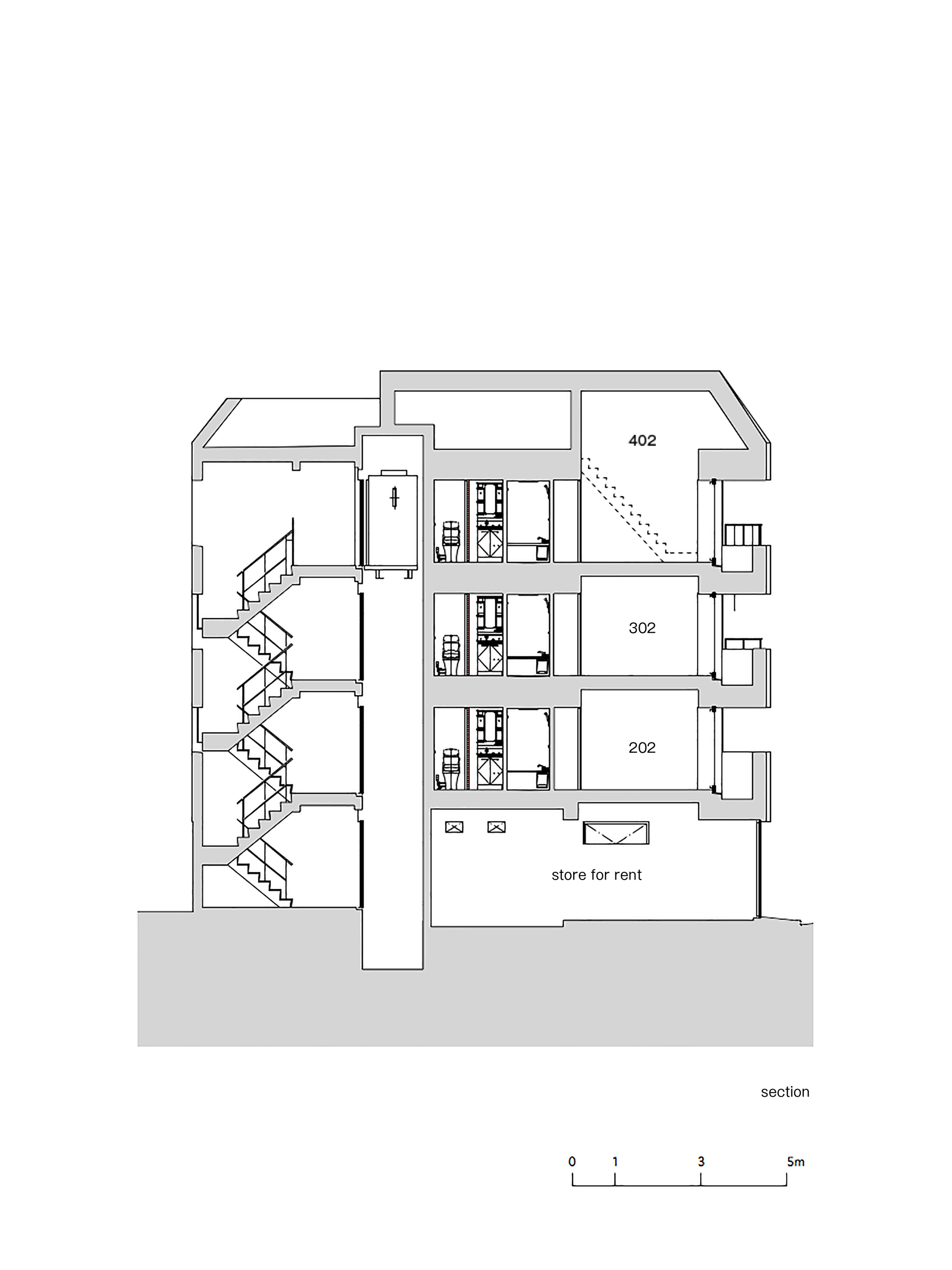 小森町公寓综合楼丨日本丨SEITARO ASO ARCHITECTURE INC.-44