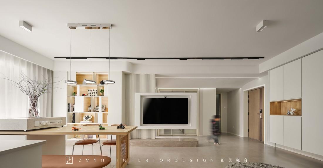 原木色+拱形元素的三口之家-7