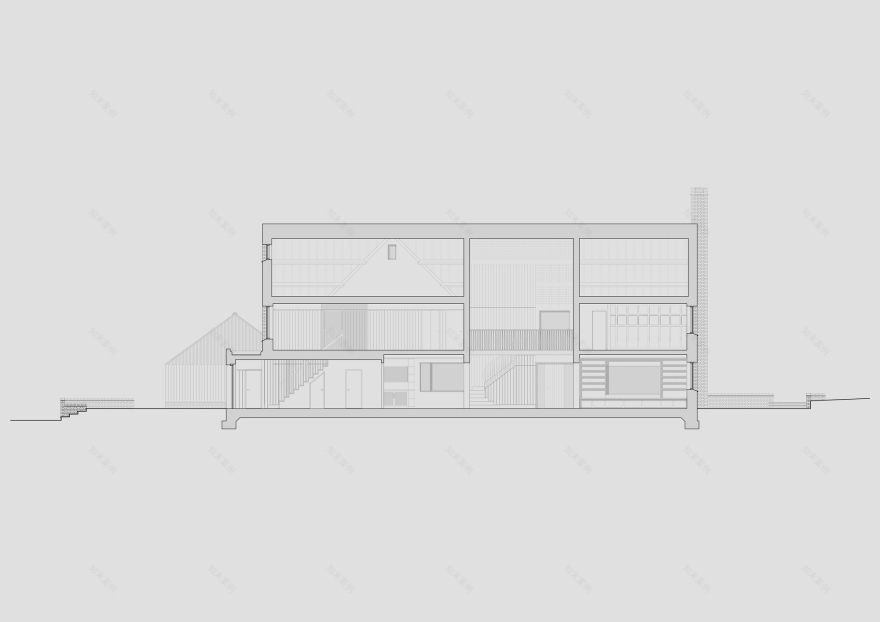 现代农舍风格;当代农舍风(注:这种表述在建筑、室内设计等领域较常用,指融合现代设计元素与传统农舍特色的风格,风格二字可视具体语境决定是否省略) 丨英国丨Ashworth Parkes Architects-49