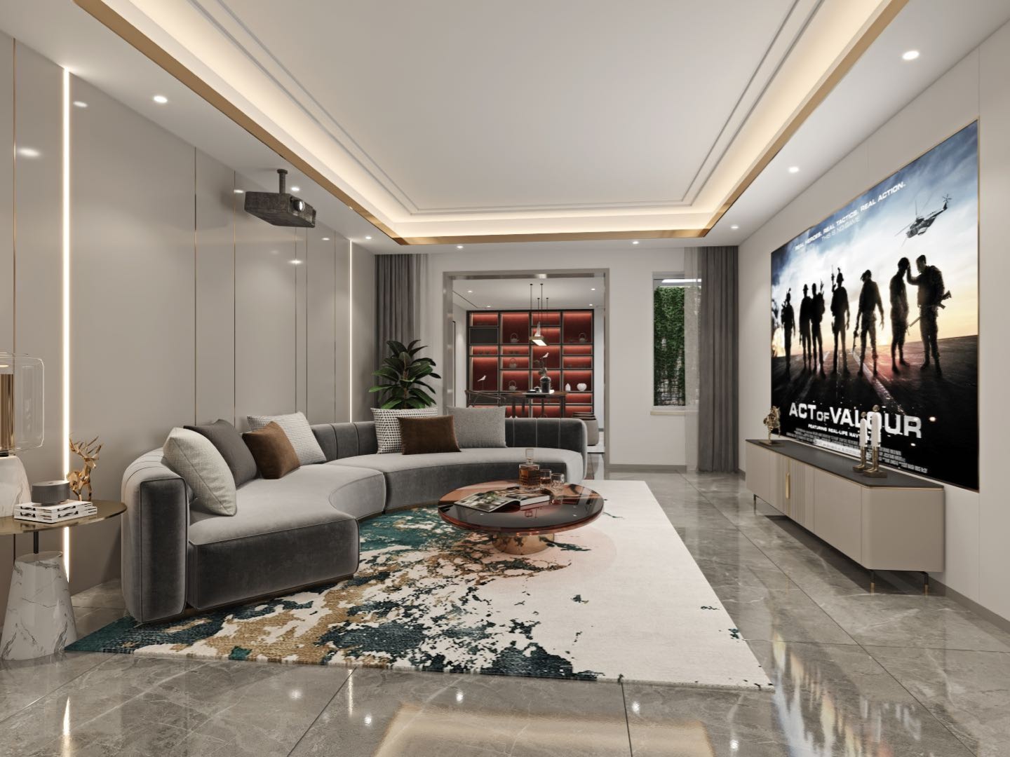 高级灰感别墅-1