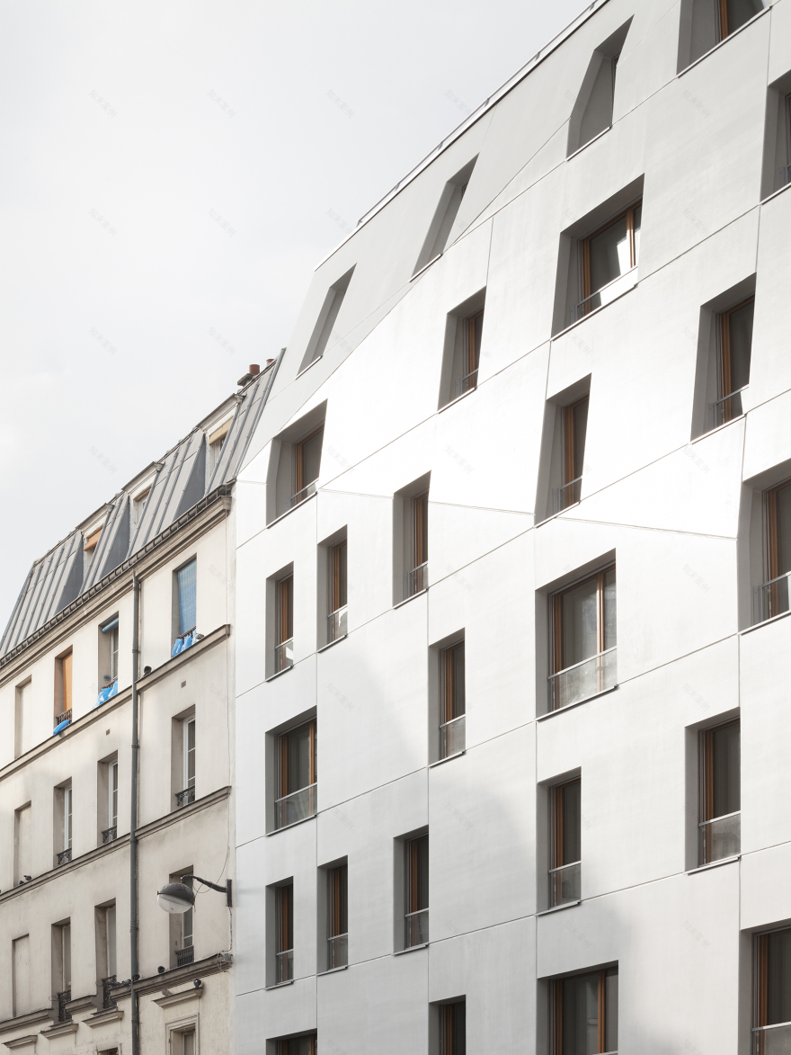 14 housing units 1 retail space rue saint maur paris 10-25
