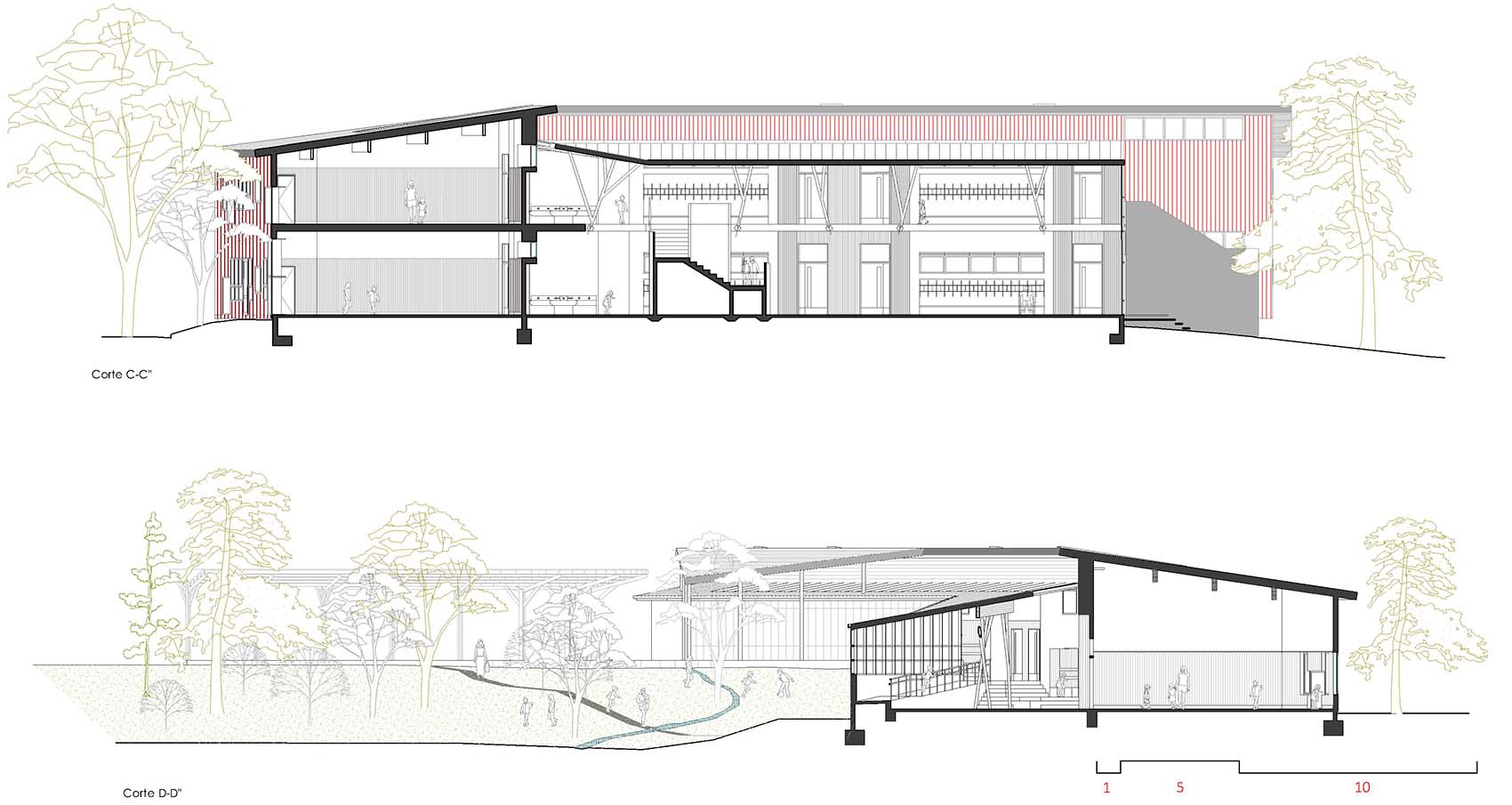 巴拉斯港学校幼儿园丨智利丨LAGAR arquitectos-59