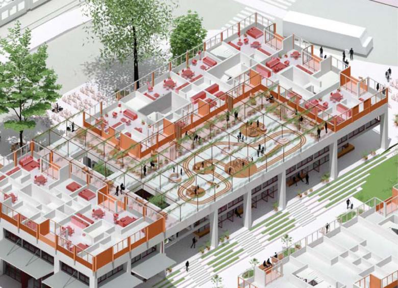 gus wüstemann architects AG丨2nd prize, Competition, New Housing Complex with Tower Affoltern丨瑞士-7