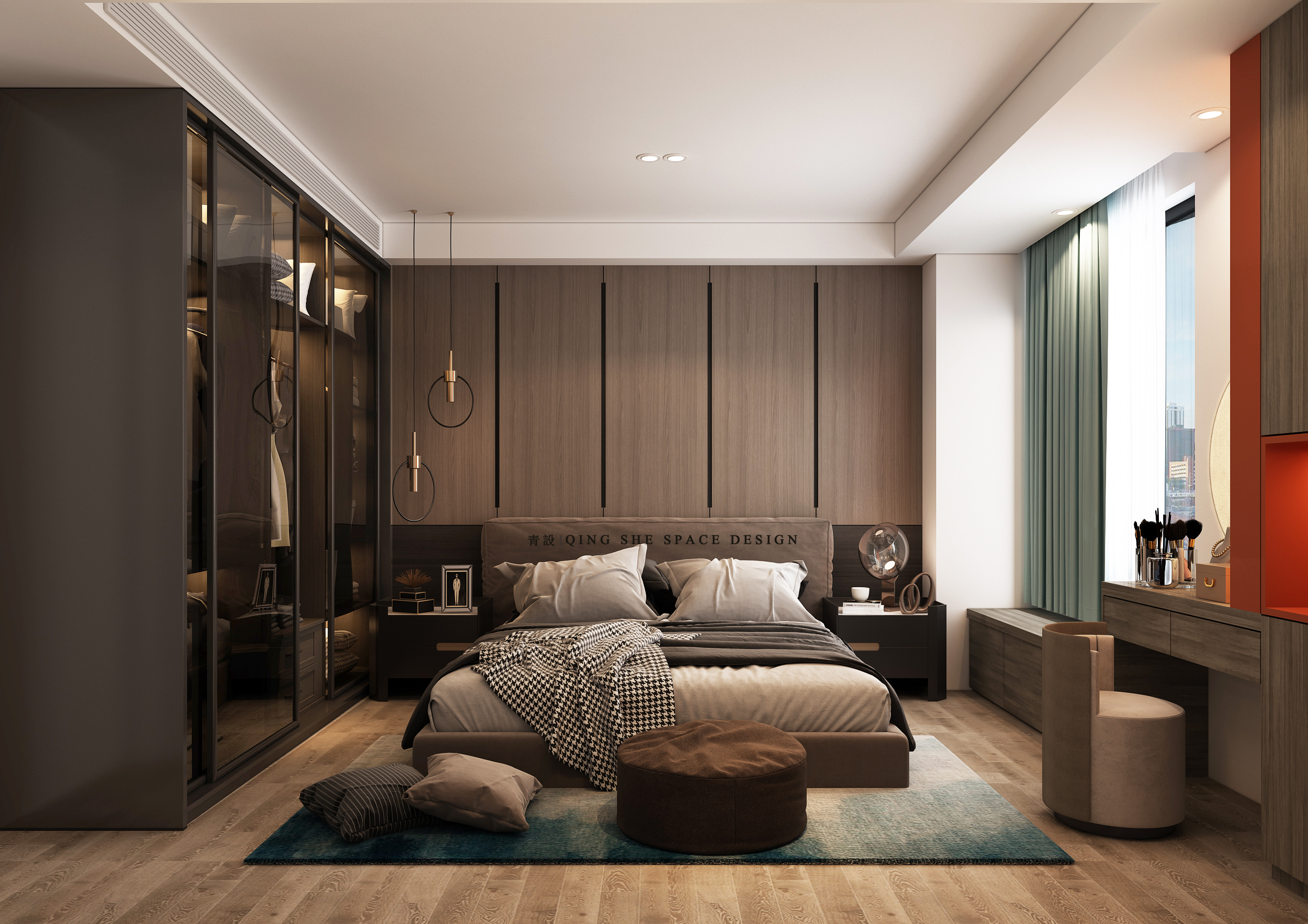 明发香山郡顶楼复式室内设计丨中国南京-10