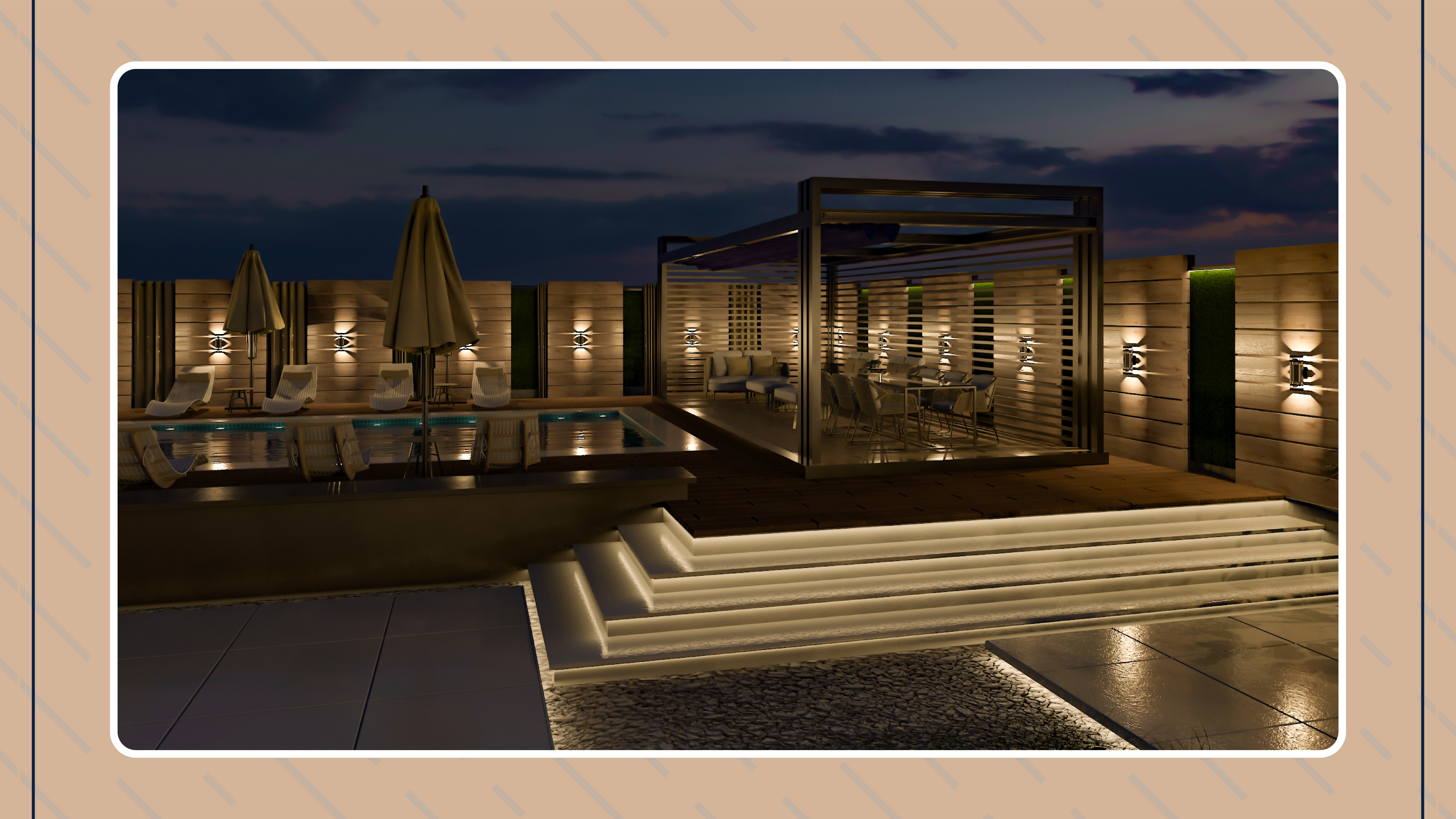 VILLA EXTERIOR FURNISHING PROJECT-4