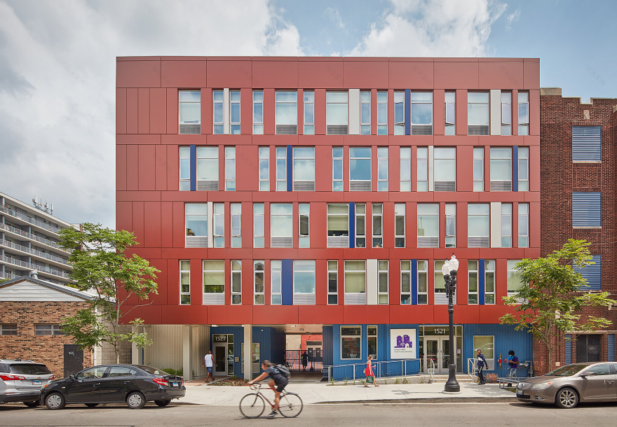 林肯公园社区服务丨美国芝加哥丨MKB Architects-10