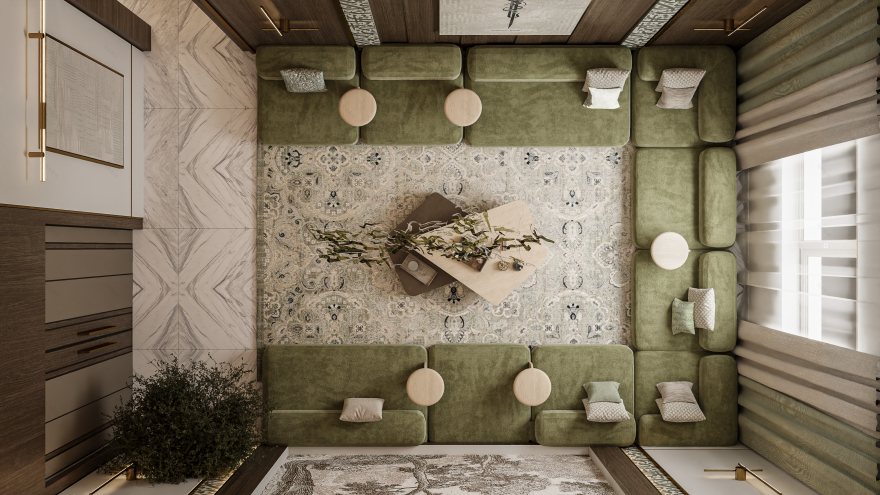 MEN'S DINING MAJLIS(男士用餐会客厅)丨沙特阿拉伯-7