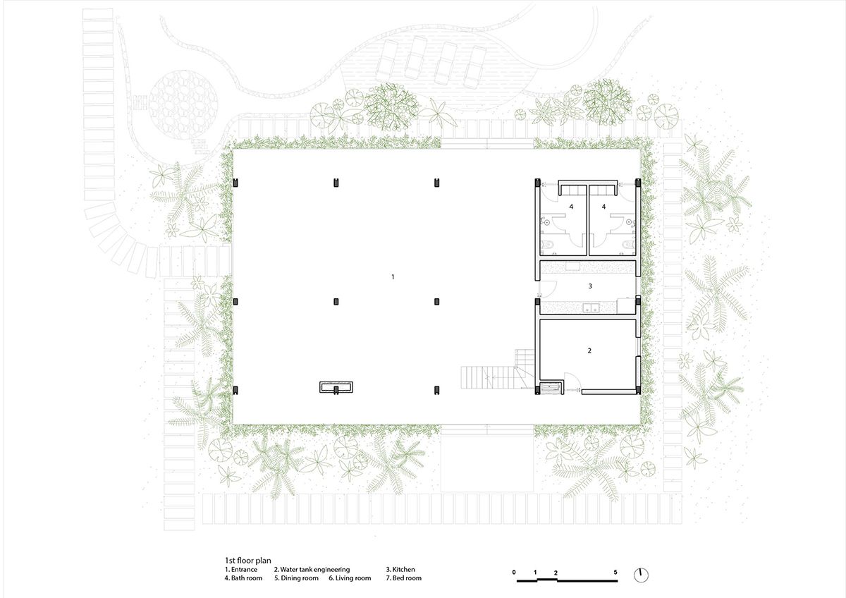 越南 Ben Tre 河畔宁静别墅 | VTN Architects-2