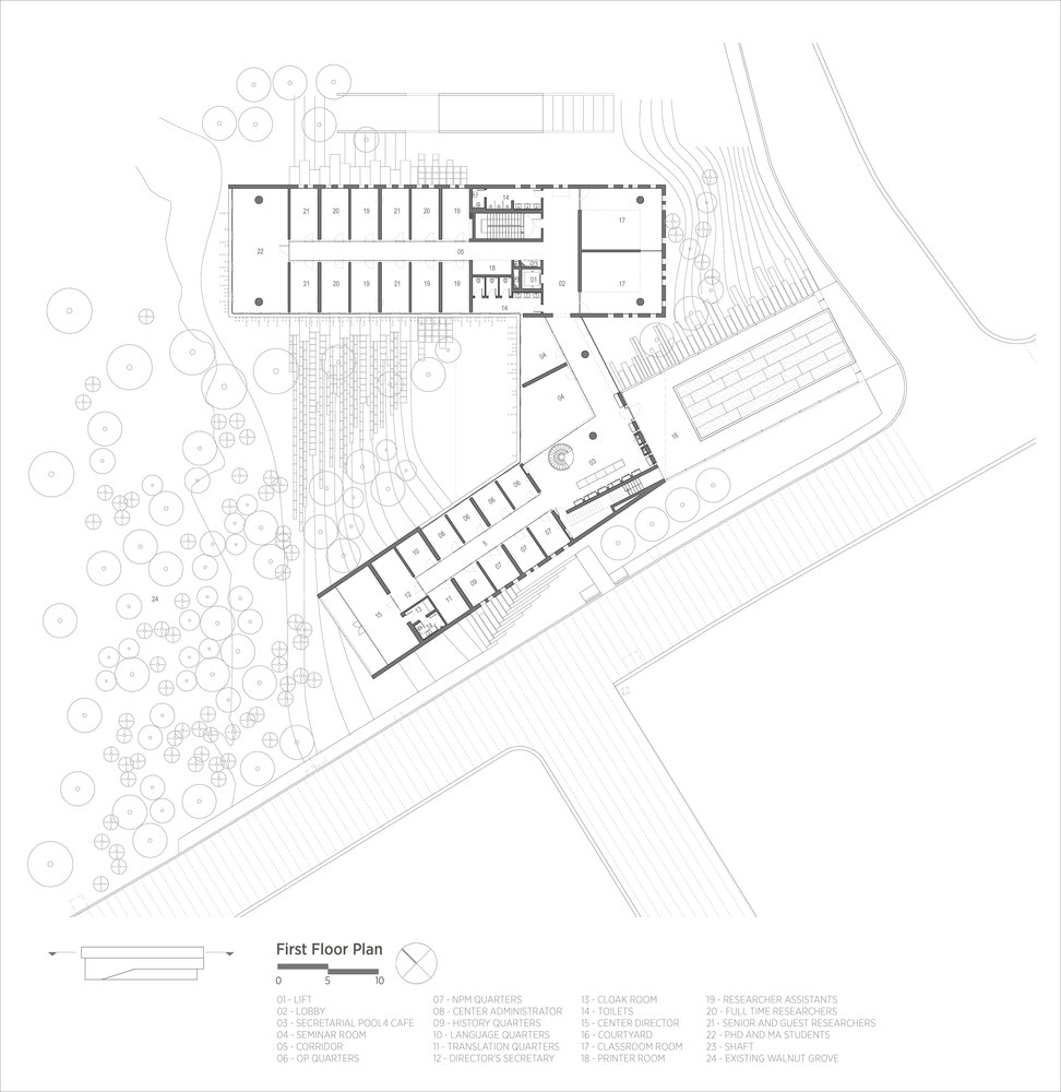 Sheikh Nahyan Centre for Arabic Studies - Intercultural Dialogue  Fouad Samara Architects-81