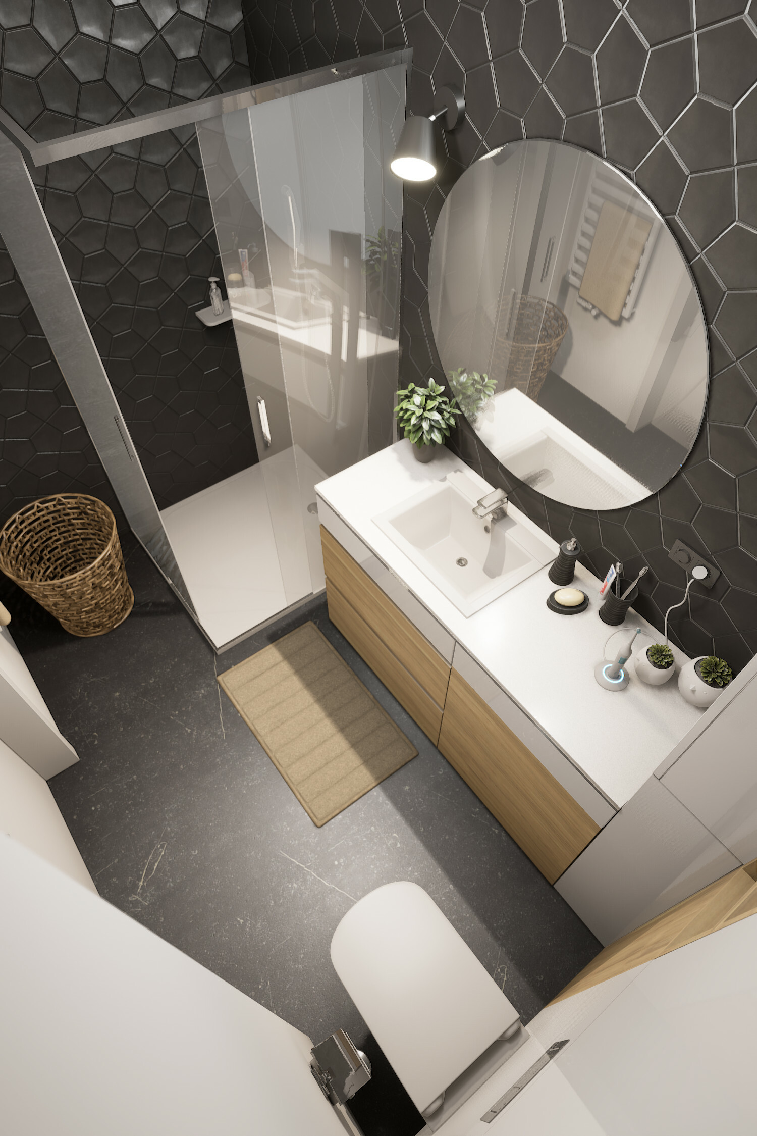 Small Area Bath Room Design-3