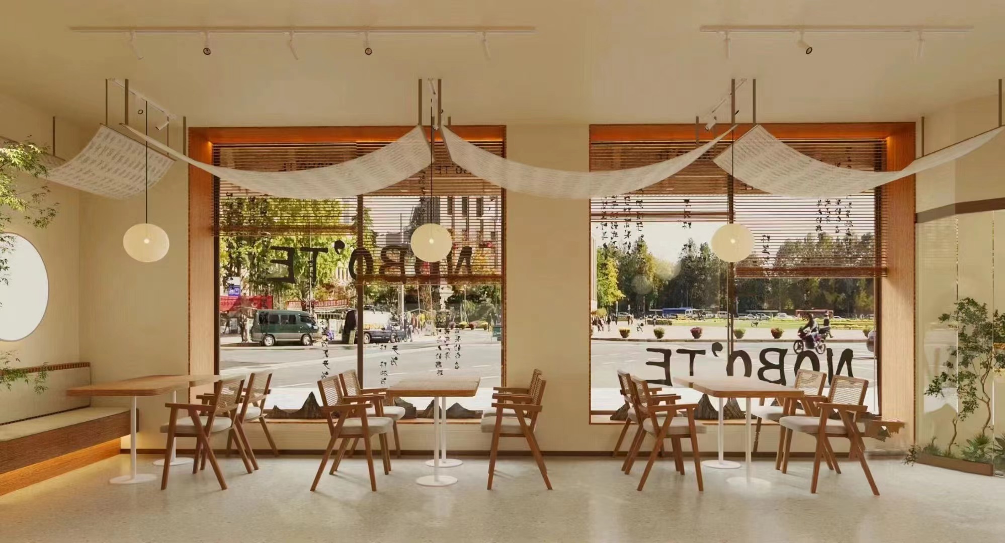 餐饮案例分享｜新中式茶饮店-1