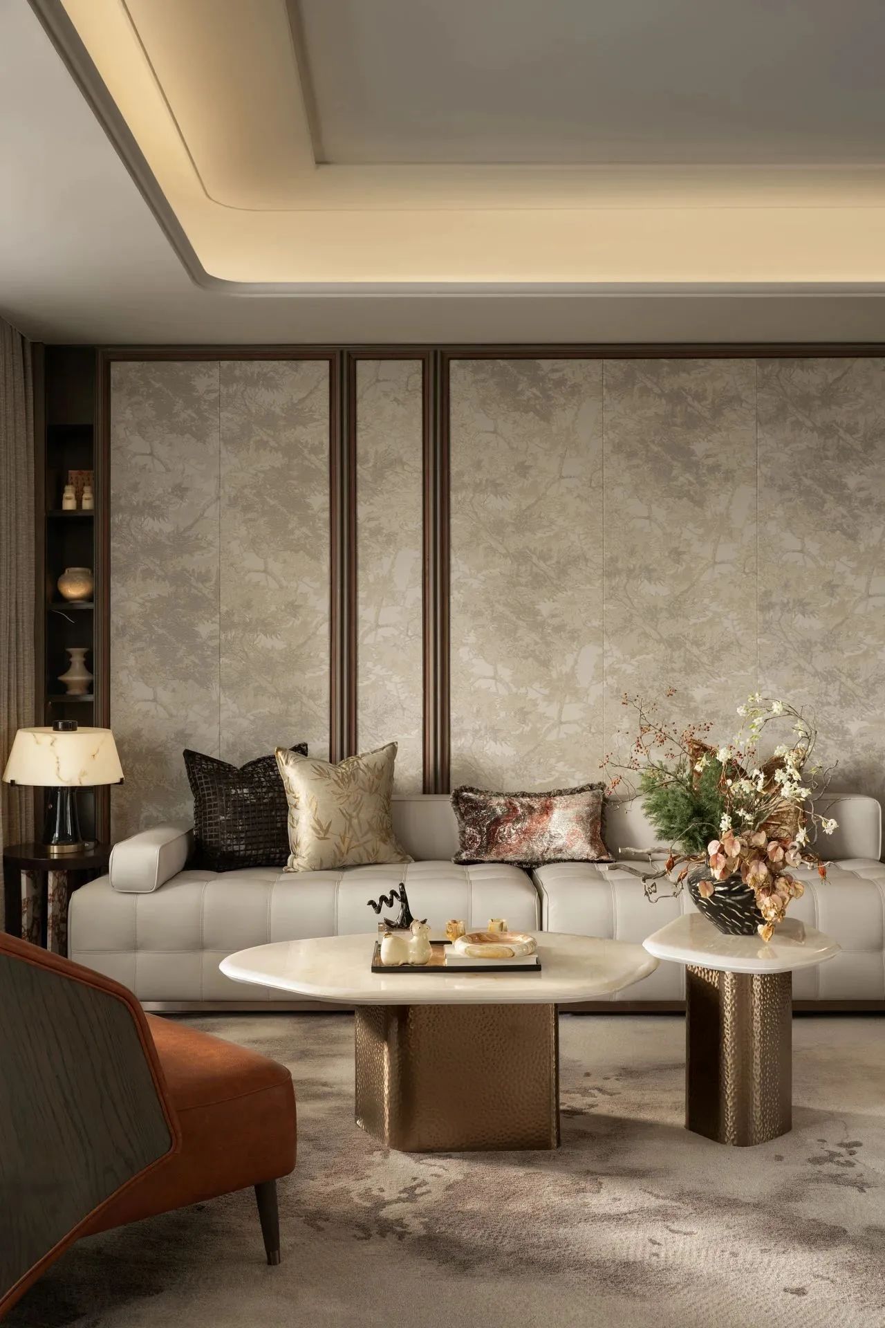 122·3㎡山湖雅奢样板间丨中国福州丨北京栋三尺设计有限公司-34