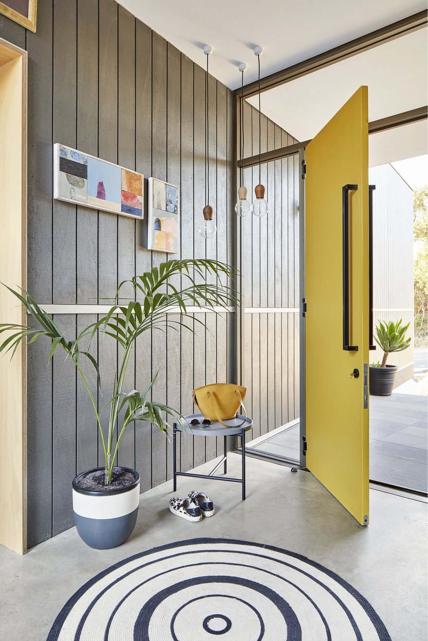 色彩斑斓的沿海郊区住宅-12