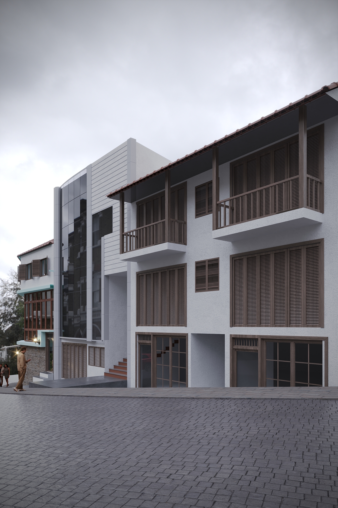 Ulcinj Bazaar Facade Adaptation-1