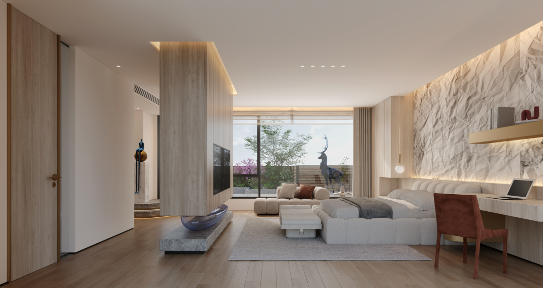 西府朗越现代奶油家居丨尚层装饰（北京）有限公司成都分公司-38