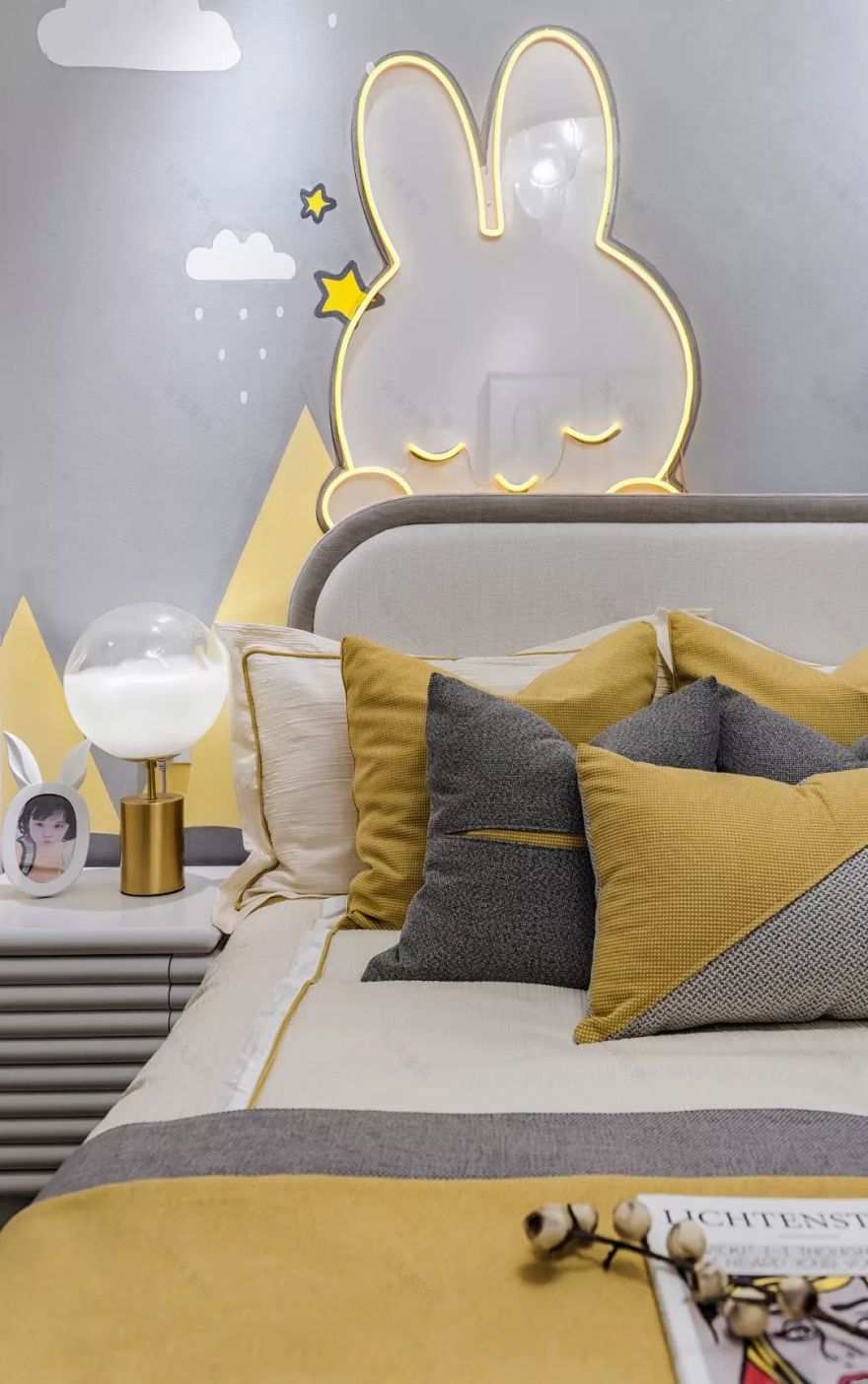 色彩演绎个性家居,南京长沙龙湖精装样板间解读-79