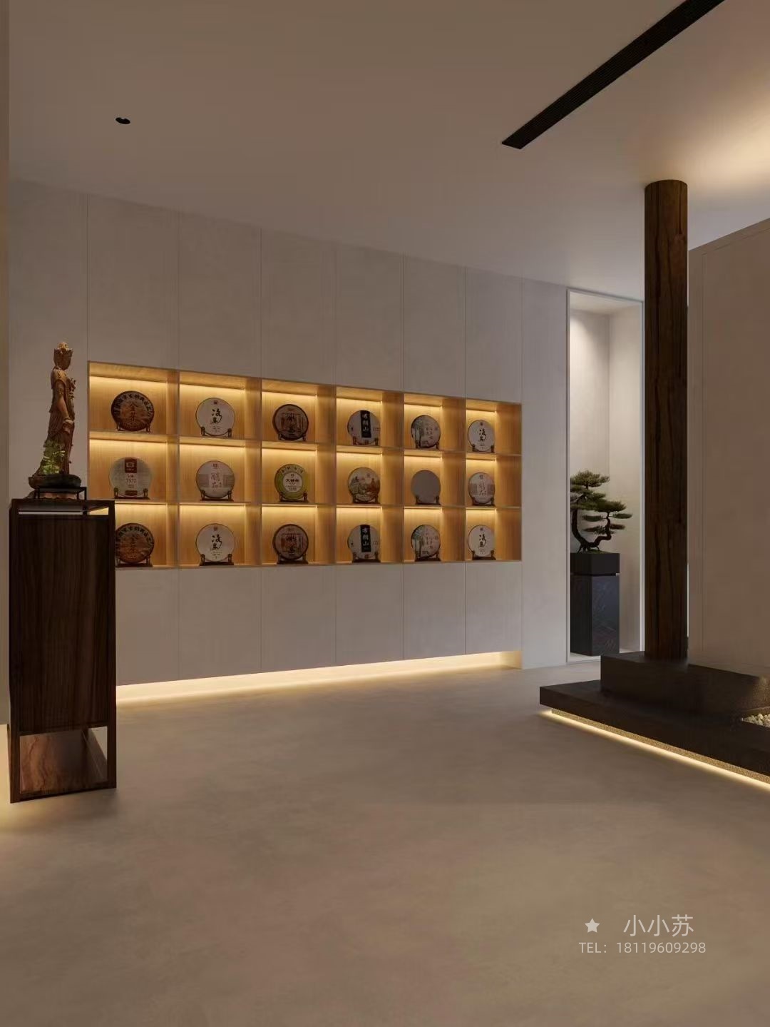 营造东方美学意境下的茶室空间‼-8