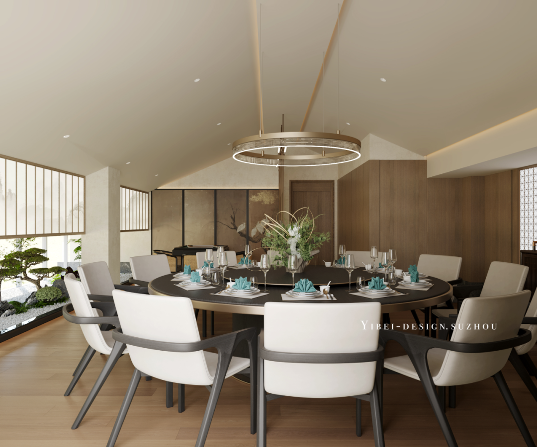 沉浸式庭院和牛宴丨商业空间设计丨YIBEI DESIGN SUZHOU-8