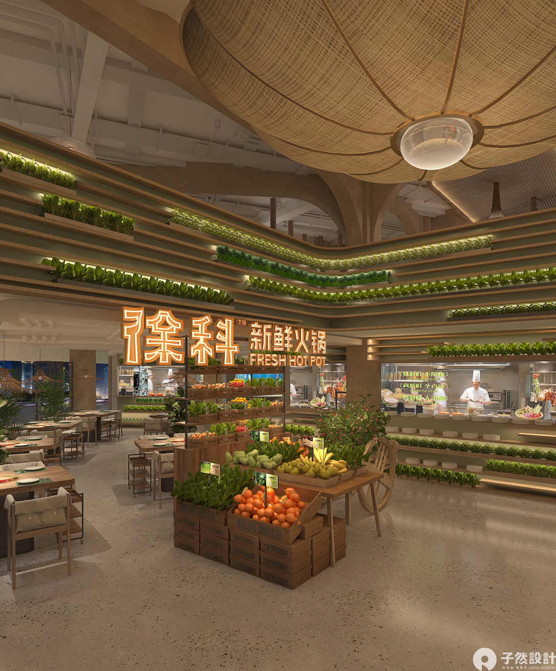 徐科新鲜火锅一店丨中国乐山丨子然设计-29