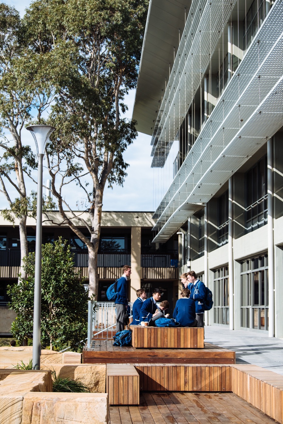 创新校园景观 | 澳大利亚圣伊格内修斯河景学院-4
