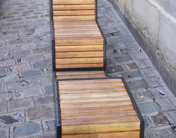 Dijon rue de la Chouette长椅设计项目丨法国第戎丨A4 Designers-20