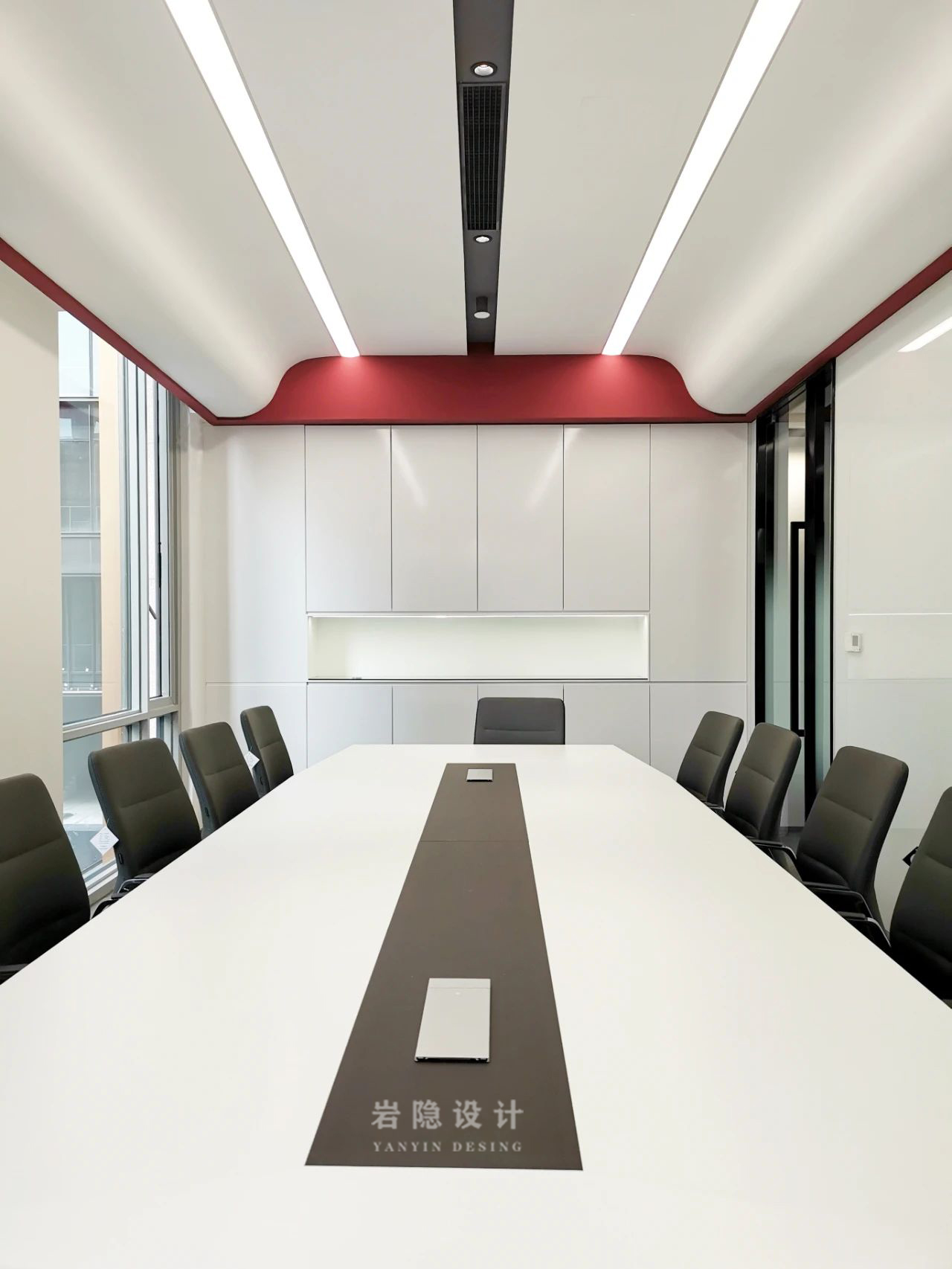 华丽集团办公楼与室内空间设计-20