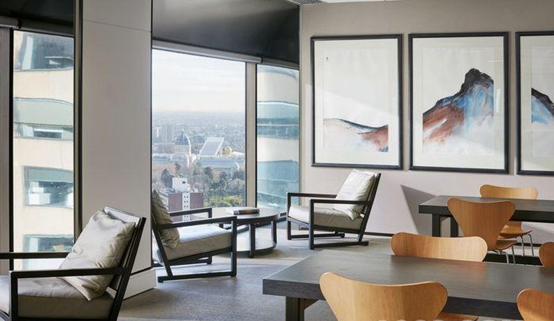 邯郸装修公司，邦克装饰——素雅而有格调的办公空间设计-0