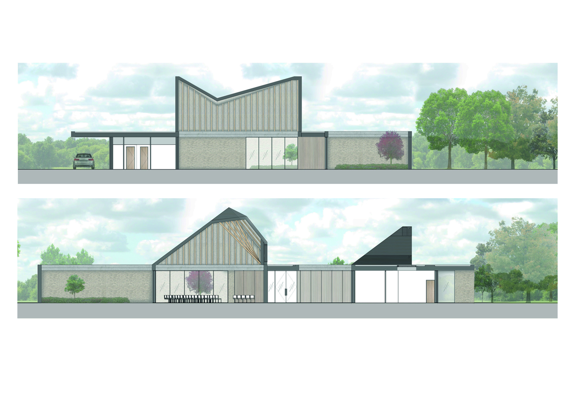 吉尔福德火葬场丨英国英格兰丨Haverstock-32