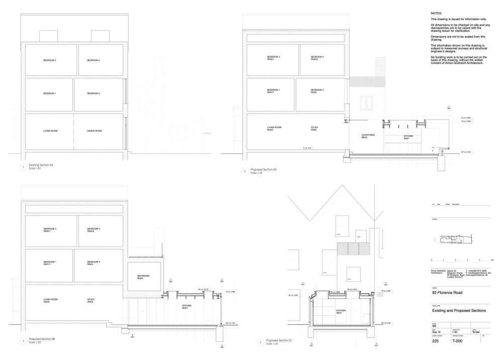 英国 Gardener 之家花园扩展设计丨英国伦敦丨Amos Goldreich Architecture-39