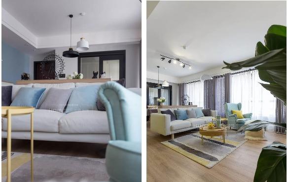 欢乐佳园装饰|| 蓝墙黛瓦,暖意生活北欧风-34