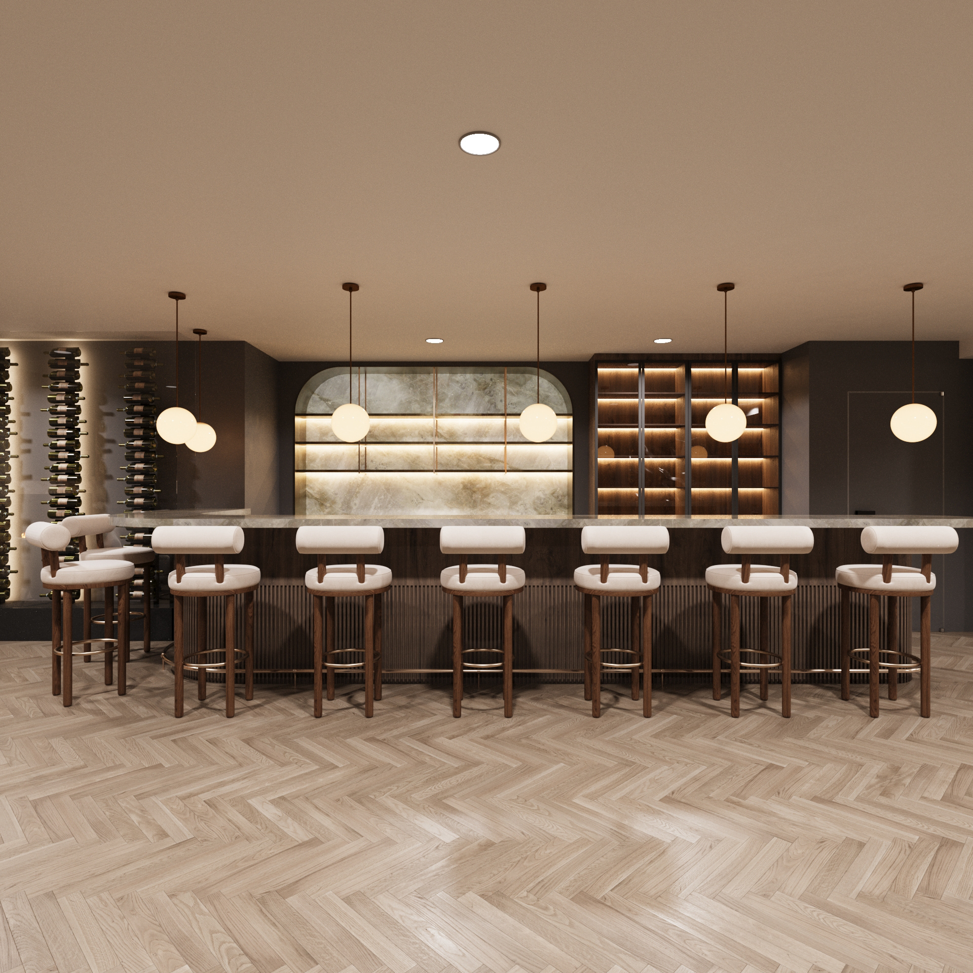 费城地下室室内设计丨美国-8