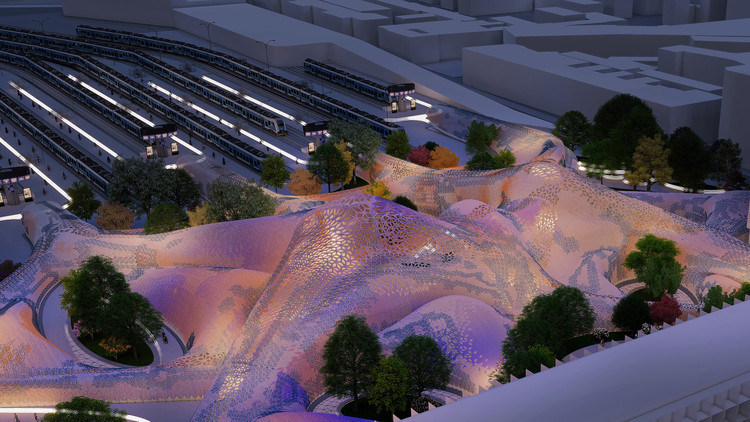 Metaplas系统在尤斯顿车站的应用丨英国伦敦丨伦敦大学学院巴特莱特建筑学院学生-9