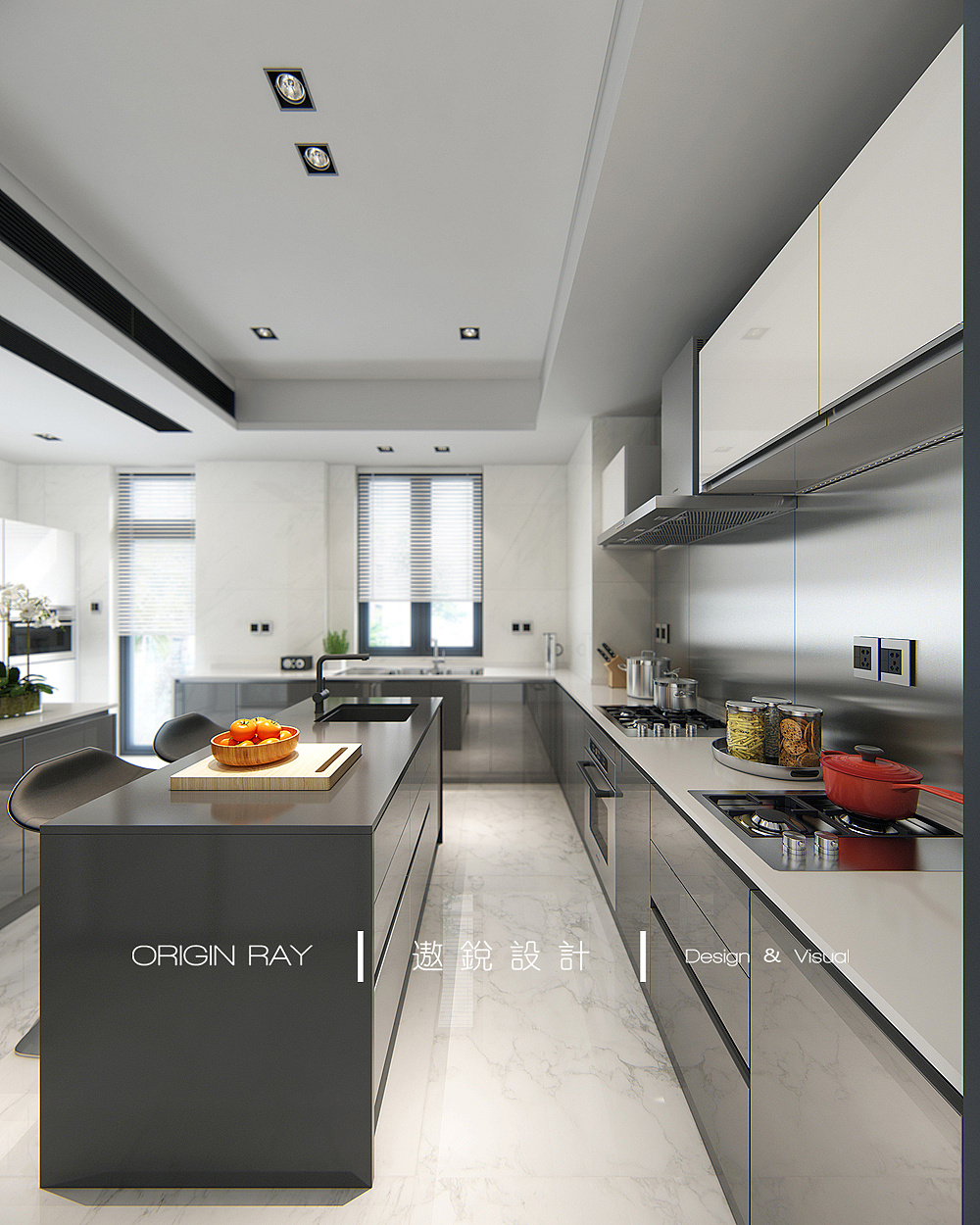 九龙仓兰宫五居室设计-17