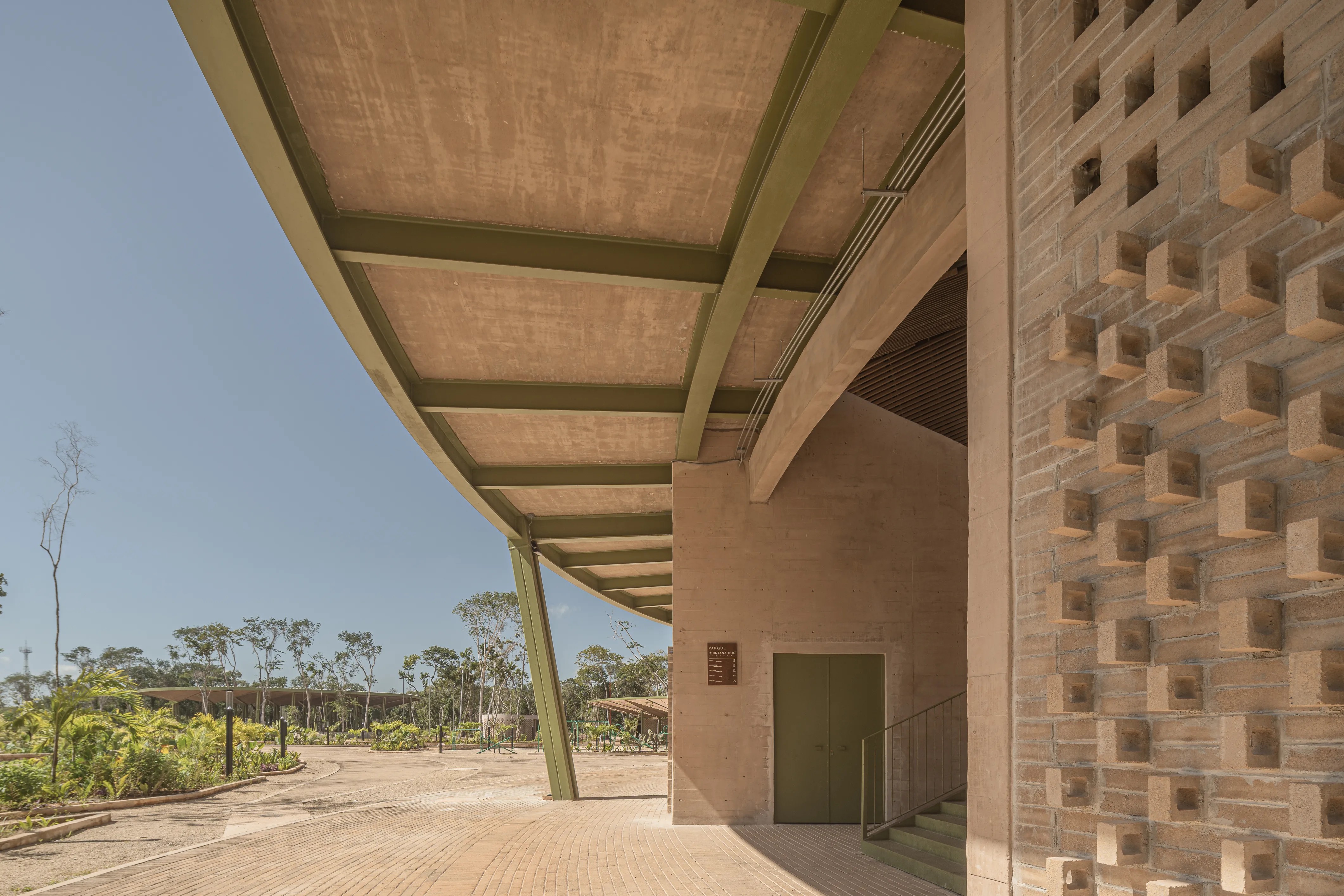 Parque Quintana Roo节庆会场公园丨墨西哥切图马尔丨AIDIA STUDIO-23