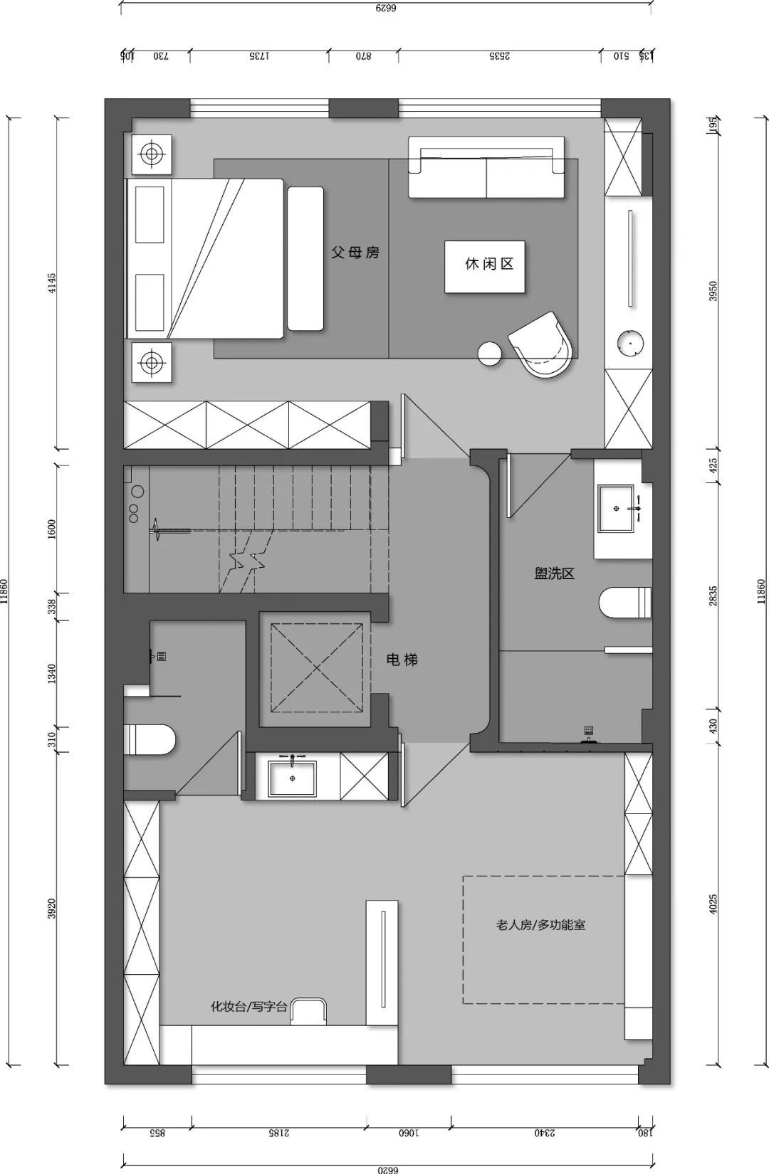 招商·雍景湾别墅丨中国沈阳丨趙岩设计研究室,AlinDesign-61