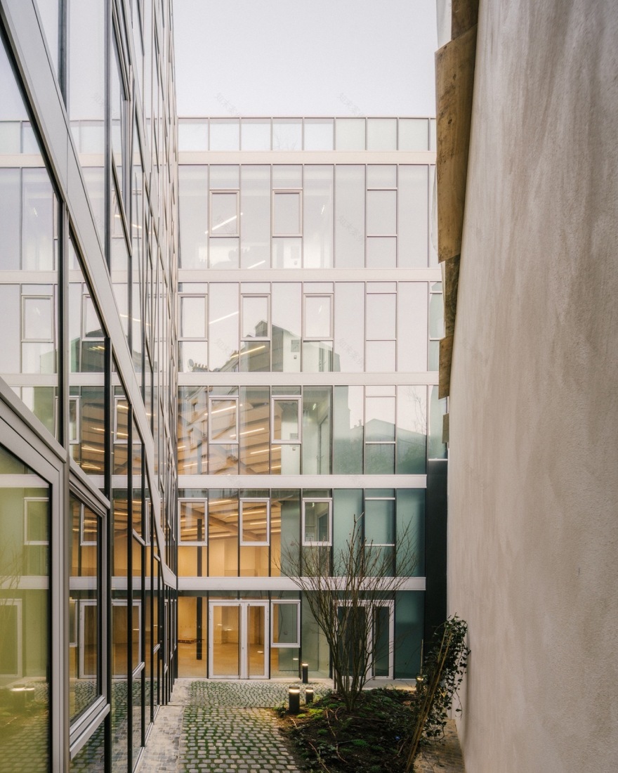 ClosdeMalevart 大楼改造丨法国巴黎丨h2o architectes-7
