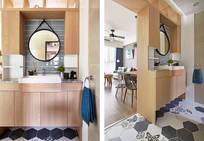 新北 50 平北欧风亲子公寓 | 释放空间，优化动线，增添收纳-18