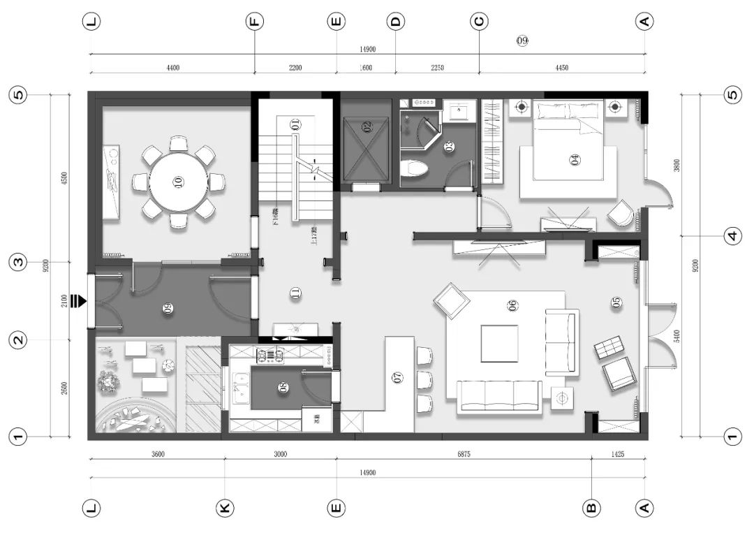 桃李春风丨中国天津丨Horizon 地平线室内设计-19